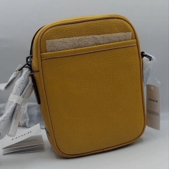 NWT Coach X Peanuts Heritage Crossbody With Snoopy Motif Pebble Leather CE613 - Picture 9 of 15